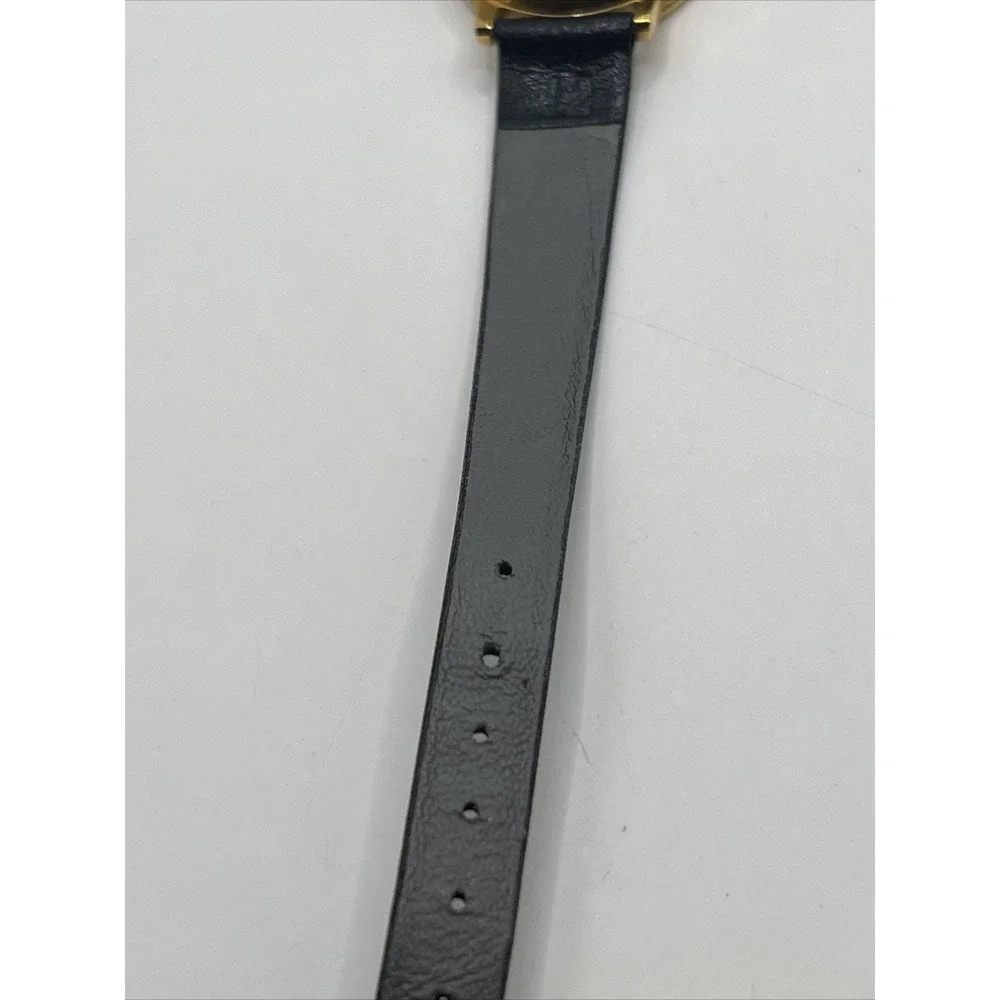 Oswalt Restaurant Supply Women's‎ Quartz Watch Black Leather Band- New Battery